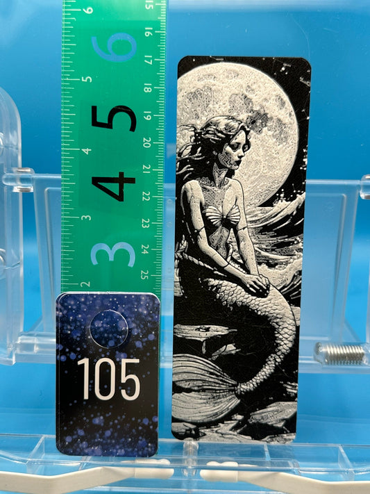 Bookmark #105, Mermaid, Sad