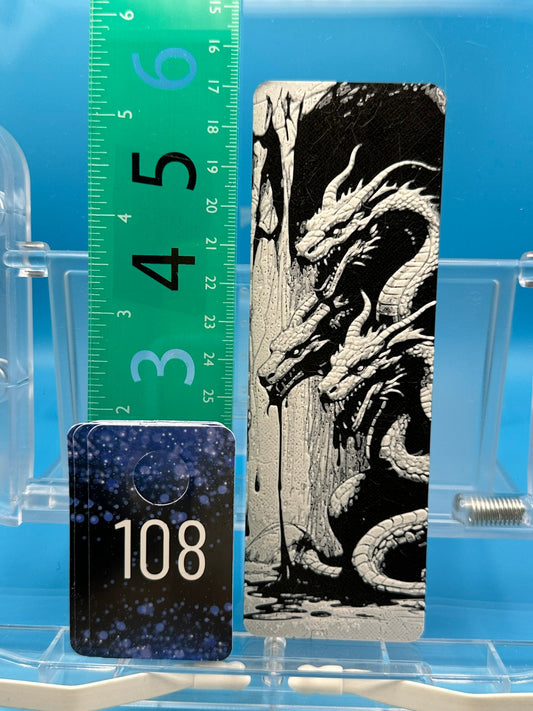 Bookmark #108, Hydra - Three Headed Snakes