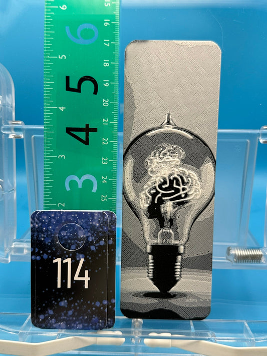 Bookmark #114, Light bulb