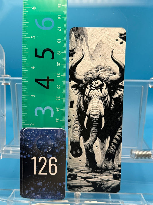 Bookmark #126, Baku Elephant Charging