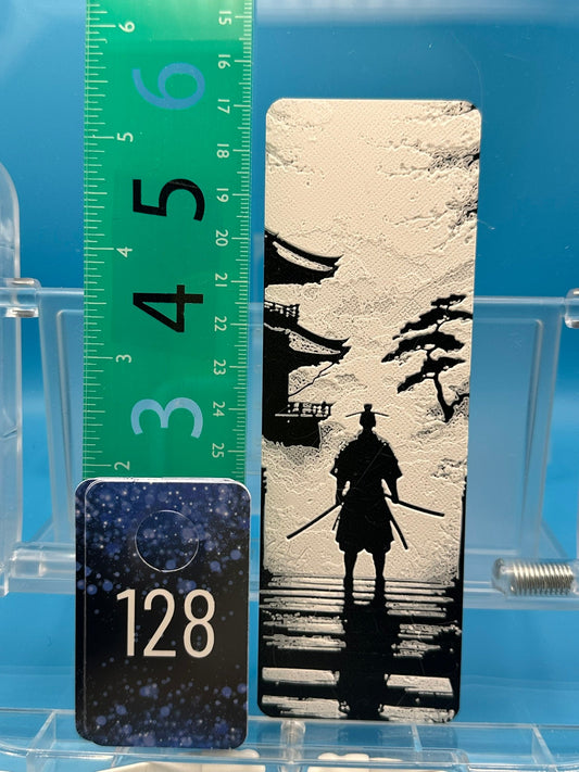 Bookmark #128, Samuri on Bridge