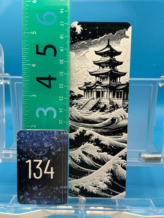 Bookmark #134, Temple By The Sea