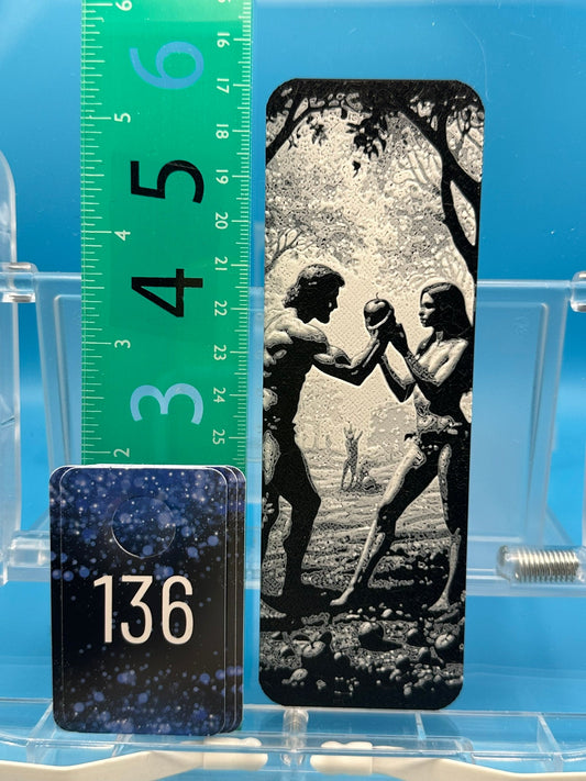 Bookmark #136, Adam and Eve
