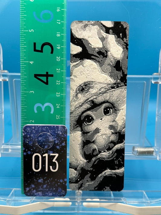 Bookmark #13, Squirrel Mushroom Hat