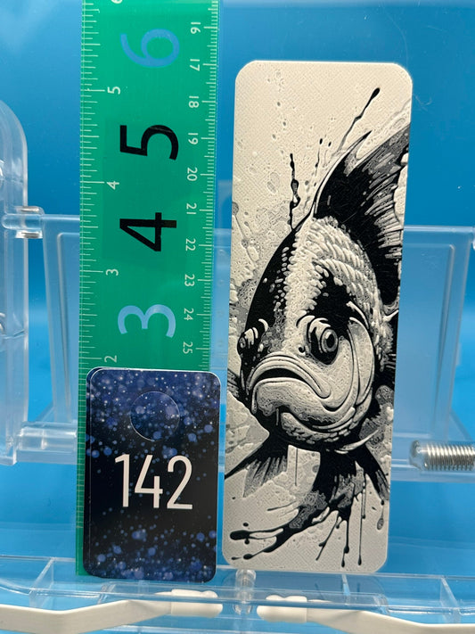 Bookmark #142, Fish Face