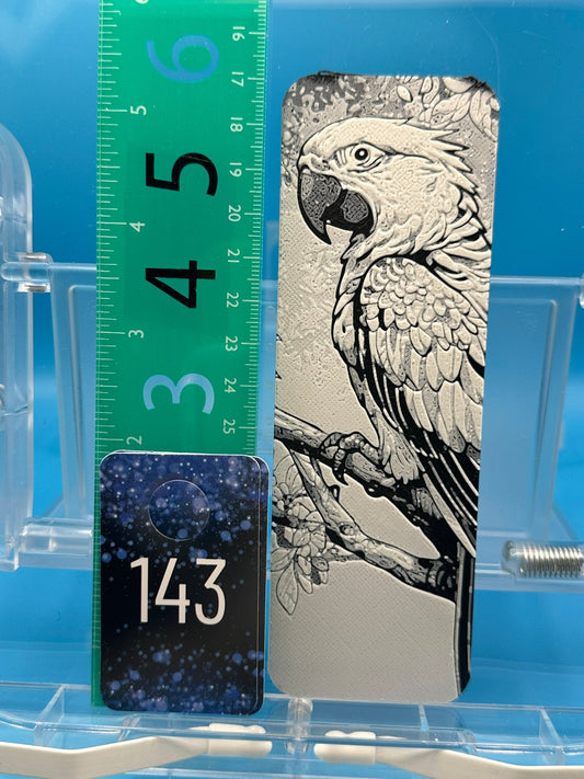 Bookmark #143, Parrot, Full Front