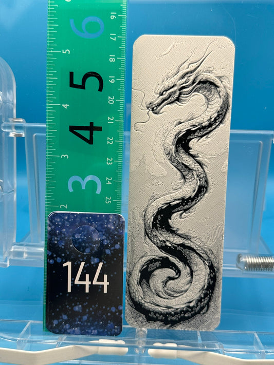 Bookmark #144, Spiral Dragon