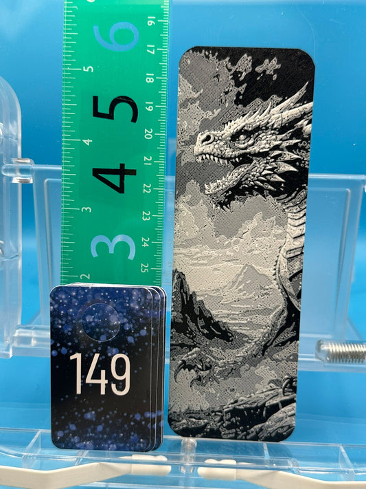 Bookmark #149, Dragon Charging