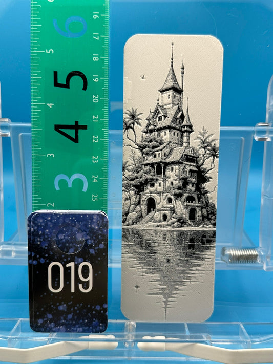 Bookmark #19, House In Front Of Lake