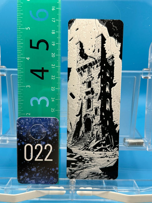 Bookmark #22, Tower Crumbling