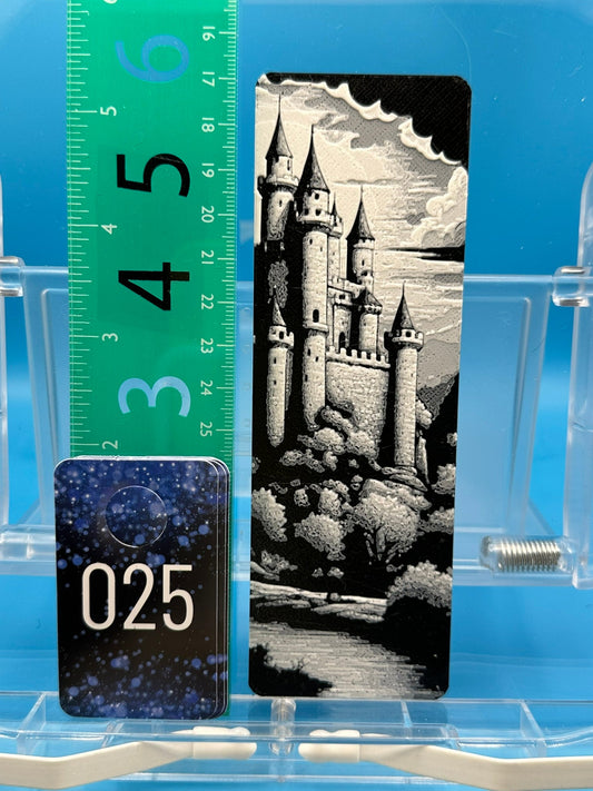 Bookmark #25, Castle Shrubs In Front