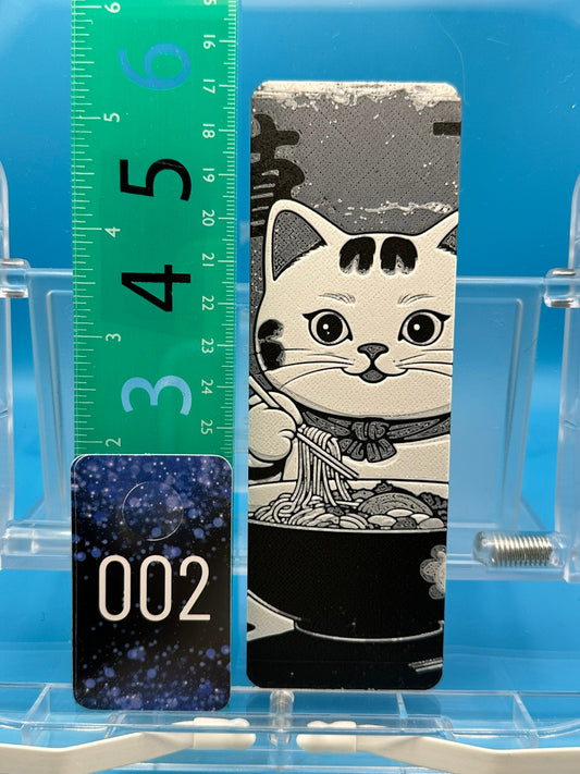 Bookmark #2, Ramen Cat