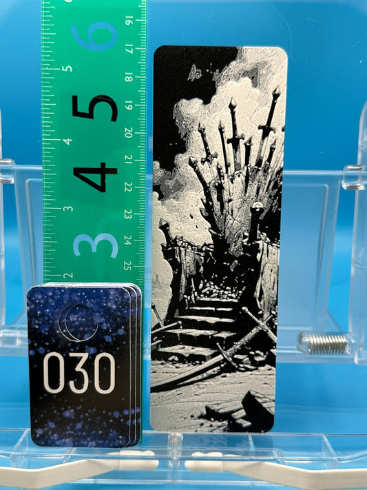 Bookmark #30, Throne Iron