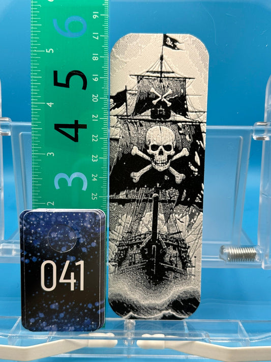 Bookmark #41, Pirate Ship