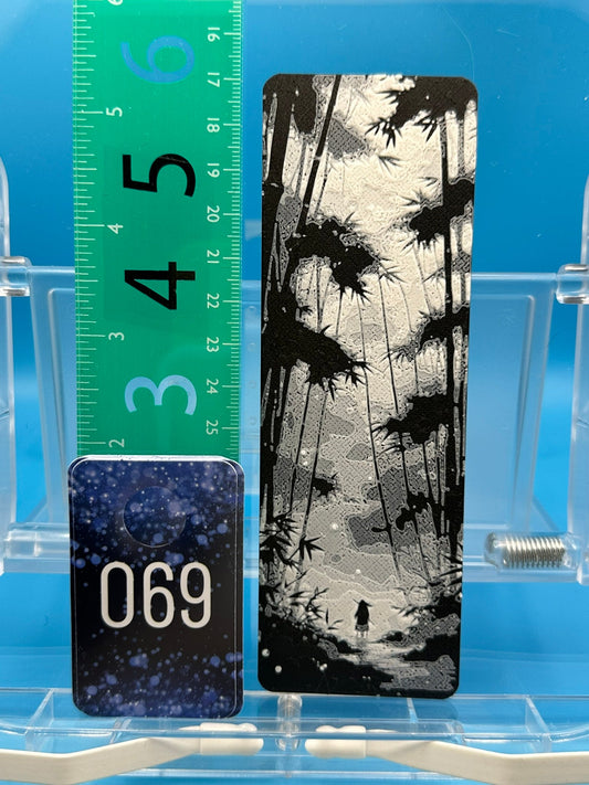 Bookmark #69, Ninja Man In Forest