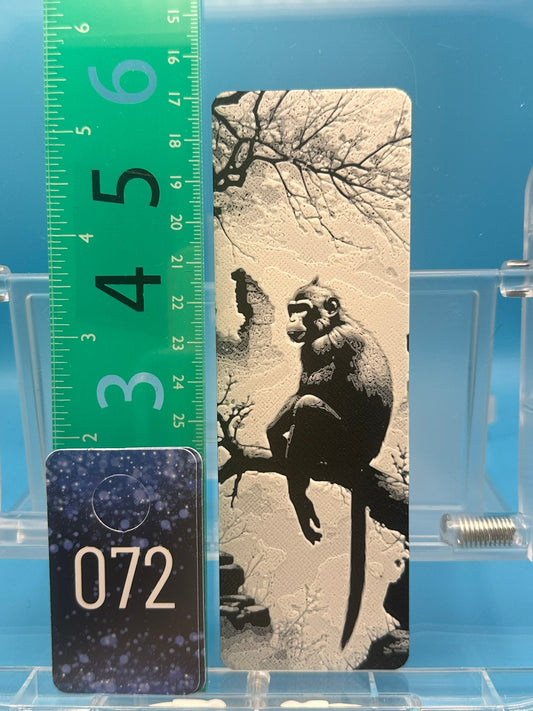 Bookmark #72, Monkey on a Branch