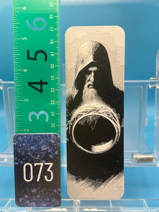 Bookmark #73, Lord with Ring