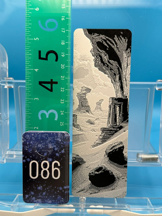 Bookmark #86, Desert Landscape with Rocks