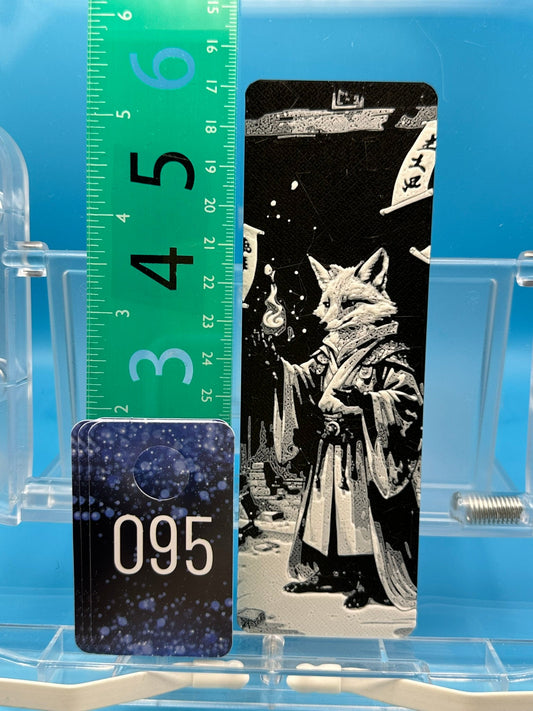 Bookmark #95, Fox Samurai