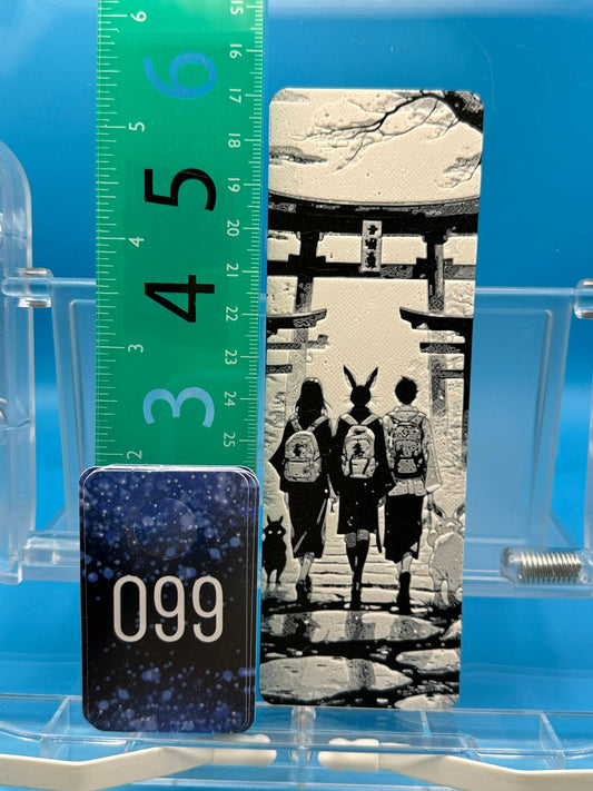 Bookmark #99, Three Manga Girls