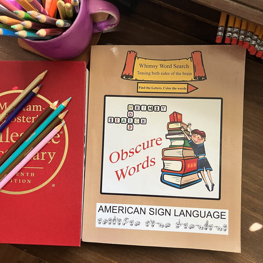 Obscure Words, Letters